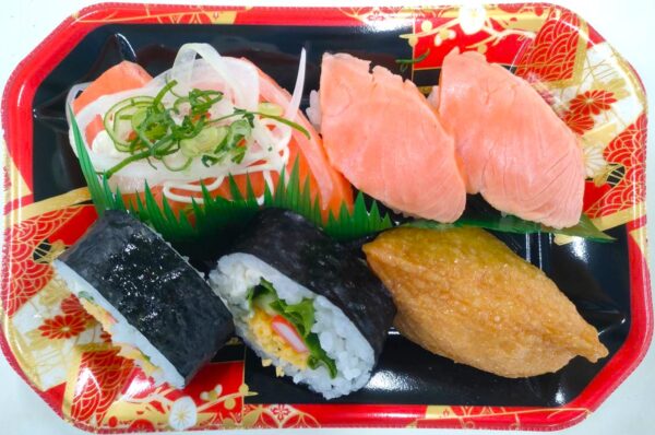 2種サーモンにぎり盛り合せ